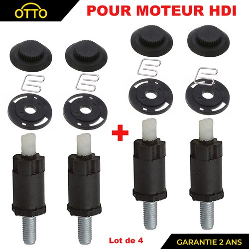 Fixation cache moteur - cache, hdi